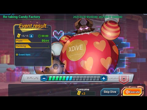 Megaman X Dive: Re-Taking Candy Factory Revamp