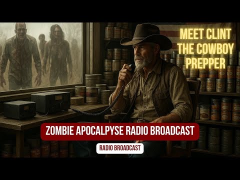 Radio Broadcast During a Zombie Apocalypse with Clint, the Cowboy Prepper