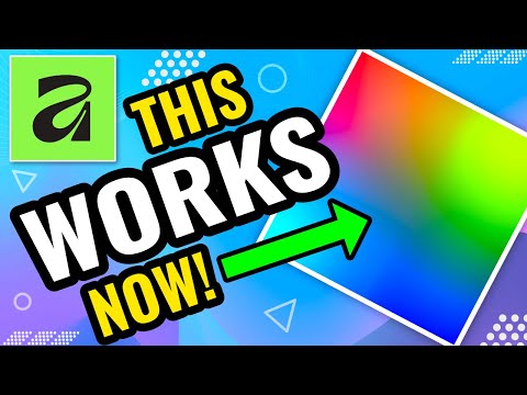 How to Use Mesh Gradients in Affinity!