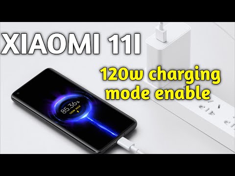 xiaomi 11i 120w boost charging mode enable / charging speed test