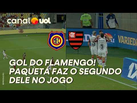 PAQUETÁ BATE CRUZADO E FAZ O SEGUNDO DELE E DO FLAMENGO CONTRA O MADUREIRA! VEJA O GOL