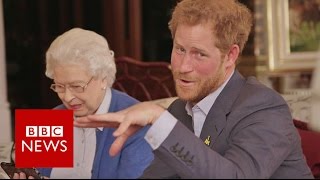 The Queen vs The President: &quot;Boom&quot; - BBC News