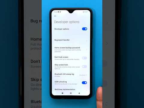 Redmi 9 Power OEM Unlocking Enable / Developer Show