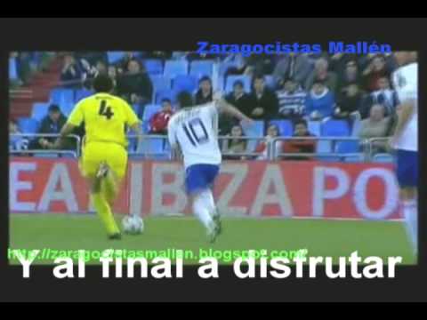 Los 7 goles de Colunga en el Zaragoza.