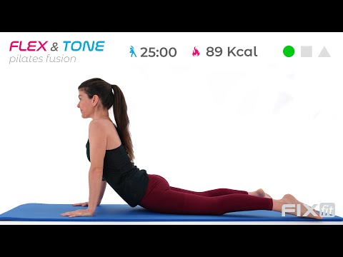 Pilates Fusion Per Principianti: Esercizi Con Focus Schiena e Glutei