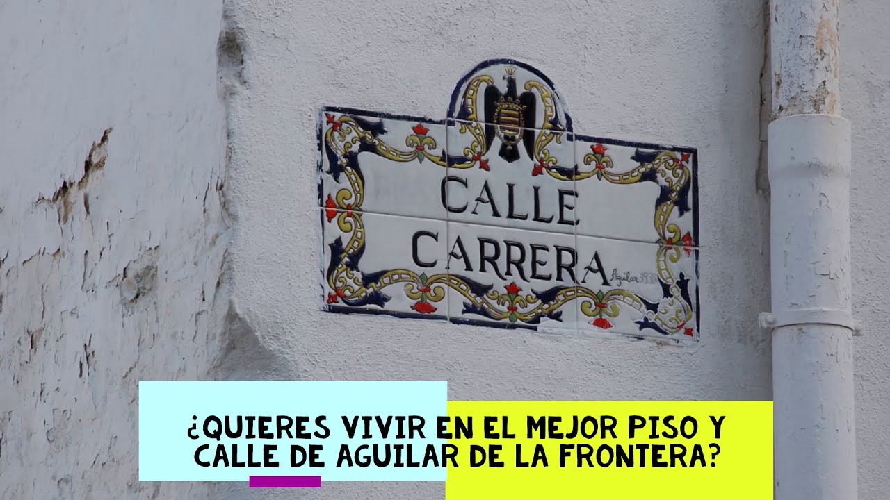 El piso señorial más exclusivo con 241 m2 en plena Calle Carrera de Aguilar de la Frontera