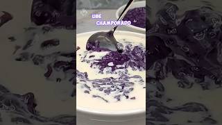Creamy Ube Champorado ! Pinoy Meryenda #easyrecipe #cooking #food #shortvideo #shorts #ubechamporado