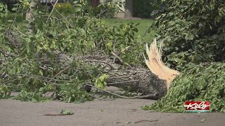 Storm recovery continues in Huron Friday