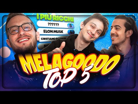 CHI SONO LE 5 PERSONE PIU' RICCHE D'ITALIA? - MELAGOODO TOP 5 w/@Dreadd & @oDeluxx