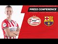 Pre-match press conference PSV Vrouwen - FC Barcelona #UWCL