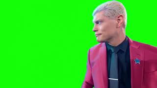 Cody Rhodes turns around green screen