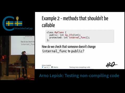 Arno Lepisk: Testing non-compiling code