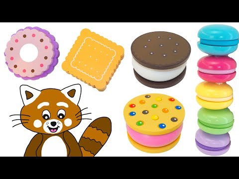 Pukkins bakar roliga leksaks kakor- Roligt barnprogram
