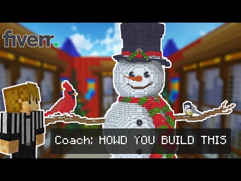 I hired a building coach, then beat him in a build battle..