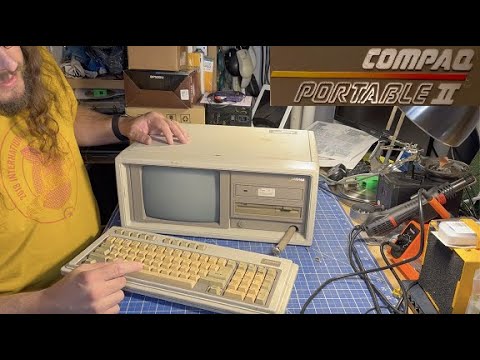 Compaq Portable II Restoration - Part 1