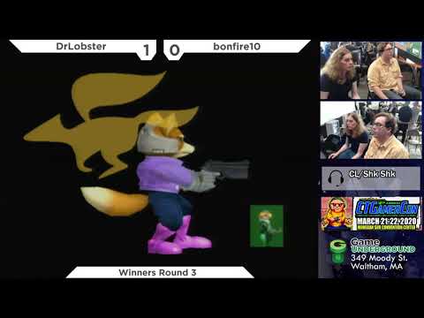 Mass Madness 29 SSBM - DrLobster (Fox) vs. bonfire10 (Sheik) - Melee WR3