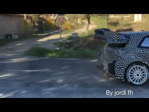 TEST TOYOTA'S YARIS WRC 2017  two generation 17-11-2017 by jordi fh