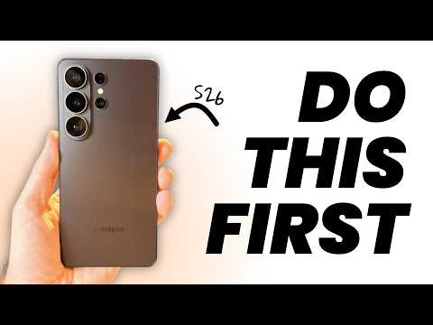 Galaxy S26 Ultra - First Things to Do! ( Tips & Tricks )