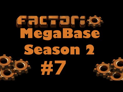 Factorio Megabase S02 E07 - Beginning Trains