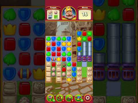 Statisfying Destroy Royal Match Level 2445 #games #royalmatch #music #short #statisfying #destroy