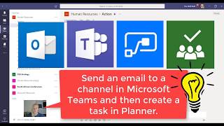 #Microsoft365 Day 262: Create a Planner Task when email is sent to #MicrosoftTeams Channel