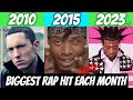Most Popular Rap Song EACH MONTH Since January 2010 Updated