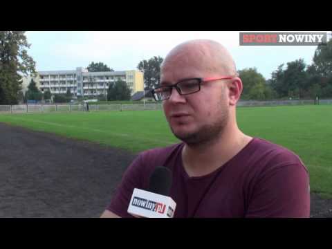 Grzegorz Kasprzak (Jedność Rogoźna) po meczu z MKS Czerwionka