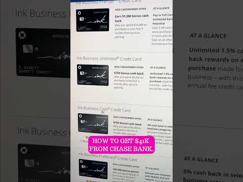 $41,000 Approval from Chase Bank | Here's How