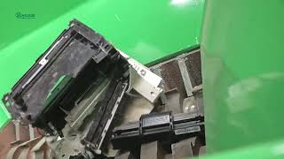 Shredder Machine for WEEE Recycling Plant | PCB & Printers Shredding