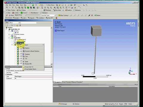 ANSYS CAE 20 1 Transient Dynamics  Mode Superposition Method
