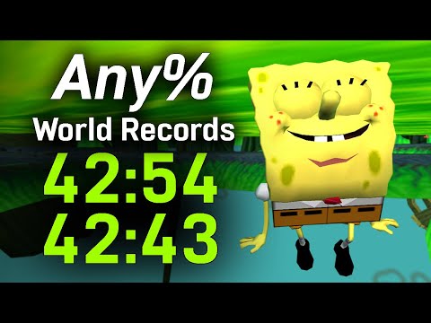 The First 42s - SpongeBob SquarePants: Battle for Bikini Bottom Any% Speedrun World Records