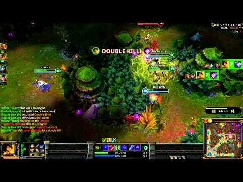 ADC Nidalee Pentakill :D