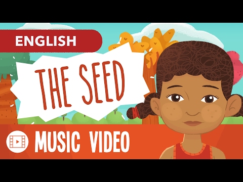 The Seed - song about life cycle of plant 🌿🌳 - preschool music by 123 Andrés - Latin Grammy winner
