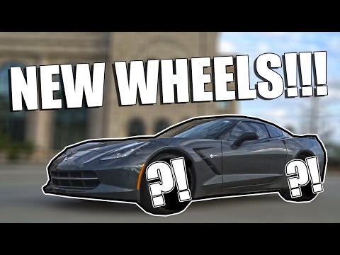 THE CORVETTE GETS NEW WHEELS!