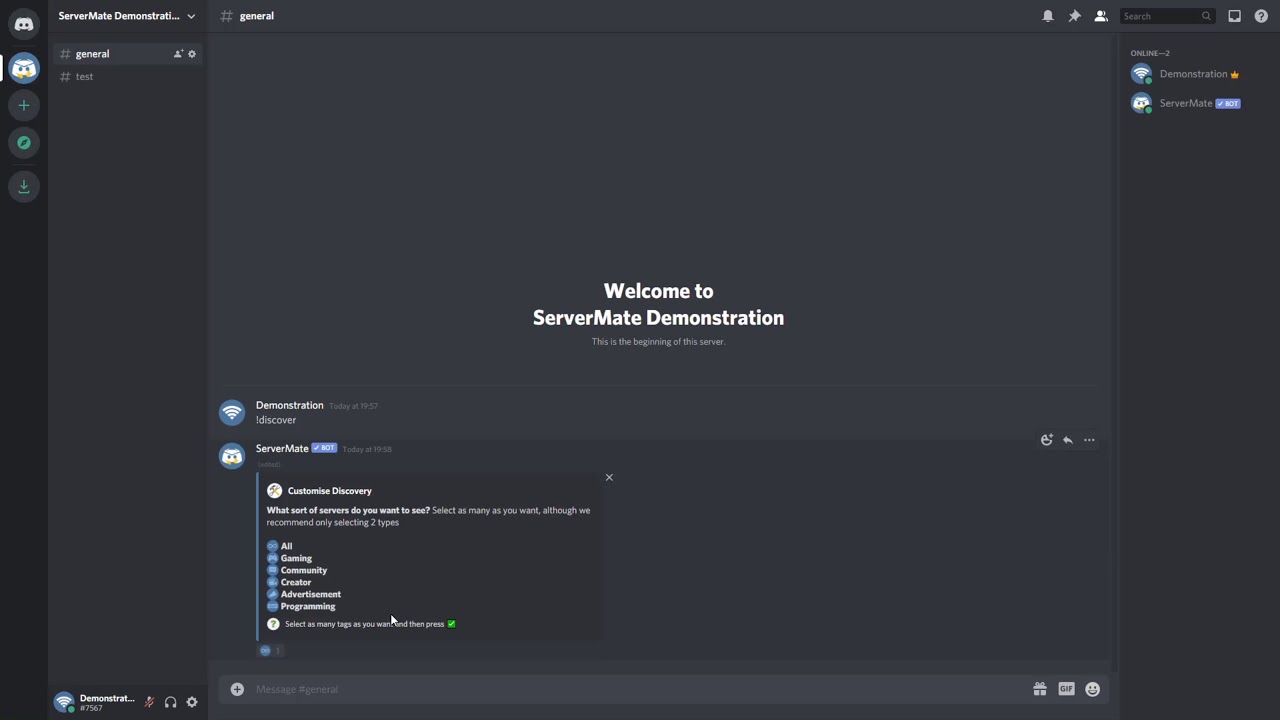 Using Server Discovery with ServerMate