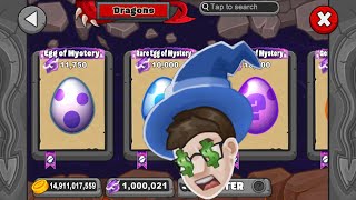 Dragonvale Ep. 89 Buying 1,000,000 worth Egg of Mystery!