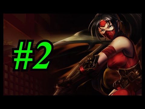 One Game - Gameplay - Akali vs Morgana  [MID] [~P4] - #2