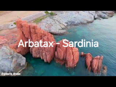 Arbatax, Sardinia, Italy, the red stones.