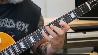 How to Play Gary Moore "Dirty Fingers" on guitar