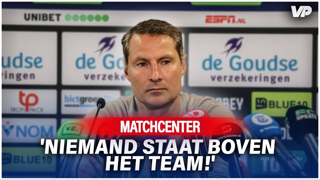 Thumbnail for article: Priske moet brandje blussen na verhitte stadsderby: 'Niemand staat boven het team'