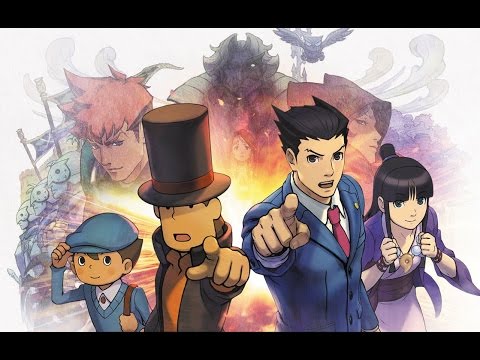 Professor Layton vs. Ace Attorney - All Cutscenes