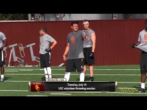 USC throwing session highlights - 7/14/15