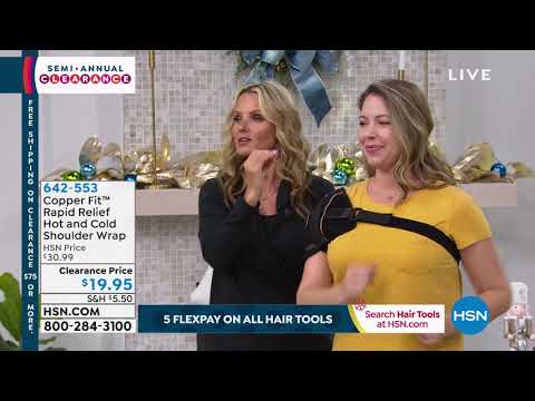 Copper Fit Rapid Relief Hot and Cold Shoulder Wrap