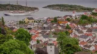 preview picture of video 'Risør  Et lite sted langs Norges kyst'