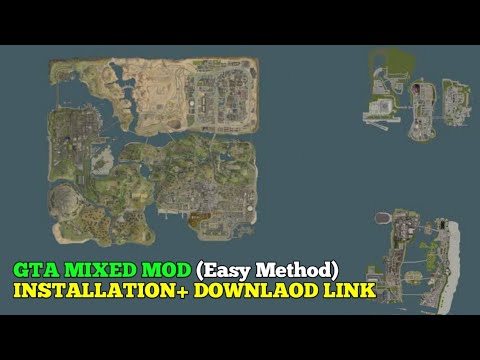 (2025) How To Install GTA Mixed Mod (All GTA Maps in One Game) in GTA San Andreas (Very Easy Method)