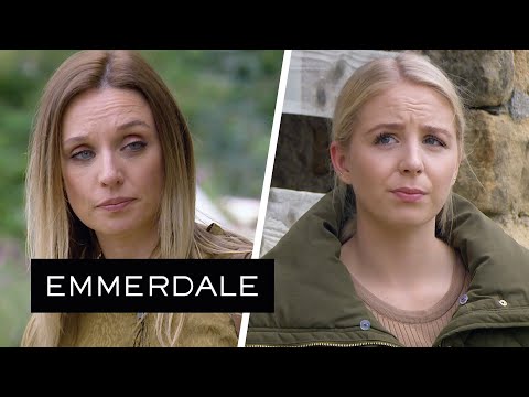 Emmerdale - Andrea and Belle Bury The Hatchet Over Jamie
