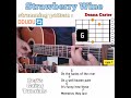 Strawberry Wine - Deana Carter guitar chords w/ lyrics & strumming tutorial