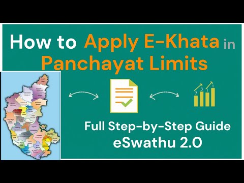 How to Apply E-Khata in Panchayat Limits | Full Step-by-Step Guide | eSwathu 2.0