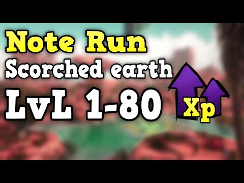 Scorched Earth Note Run LEVEL 1 to LEVEL 80 in 10 MINUTES! Office Settings | ARK: Survival Evolved