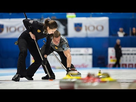 CURLING: FIN-RUS WCF World Mixed Doubles Chp 2016 - Quarters- HIGHLIGHTS
